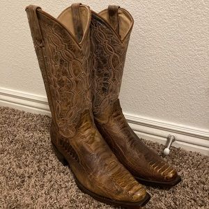 NWOB Cody James Ostrich Leg Boots 9.5 D